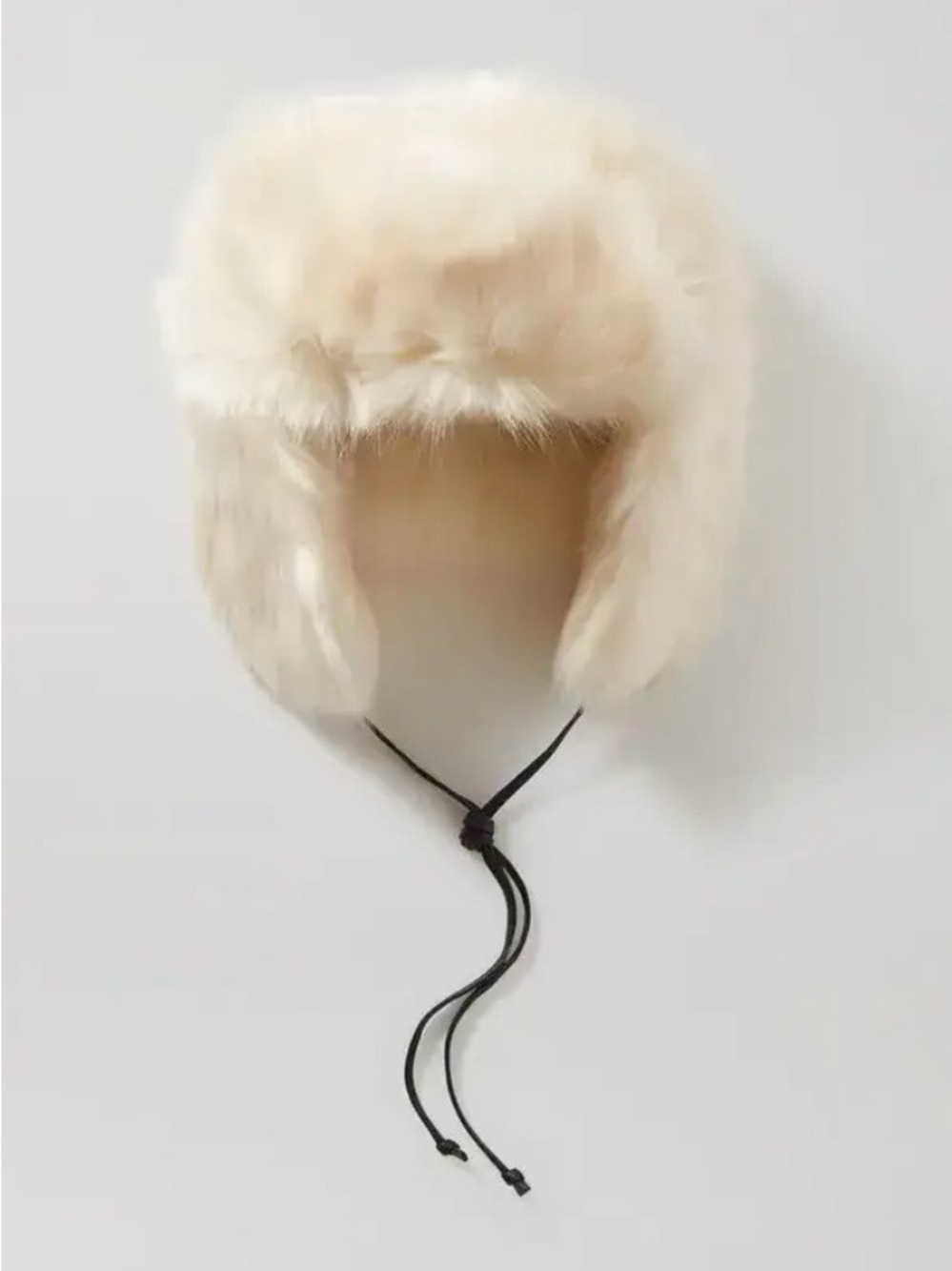 Eugenia Kim Owen Leather-Trimmed Faux Fur Trapper Hat